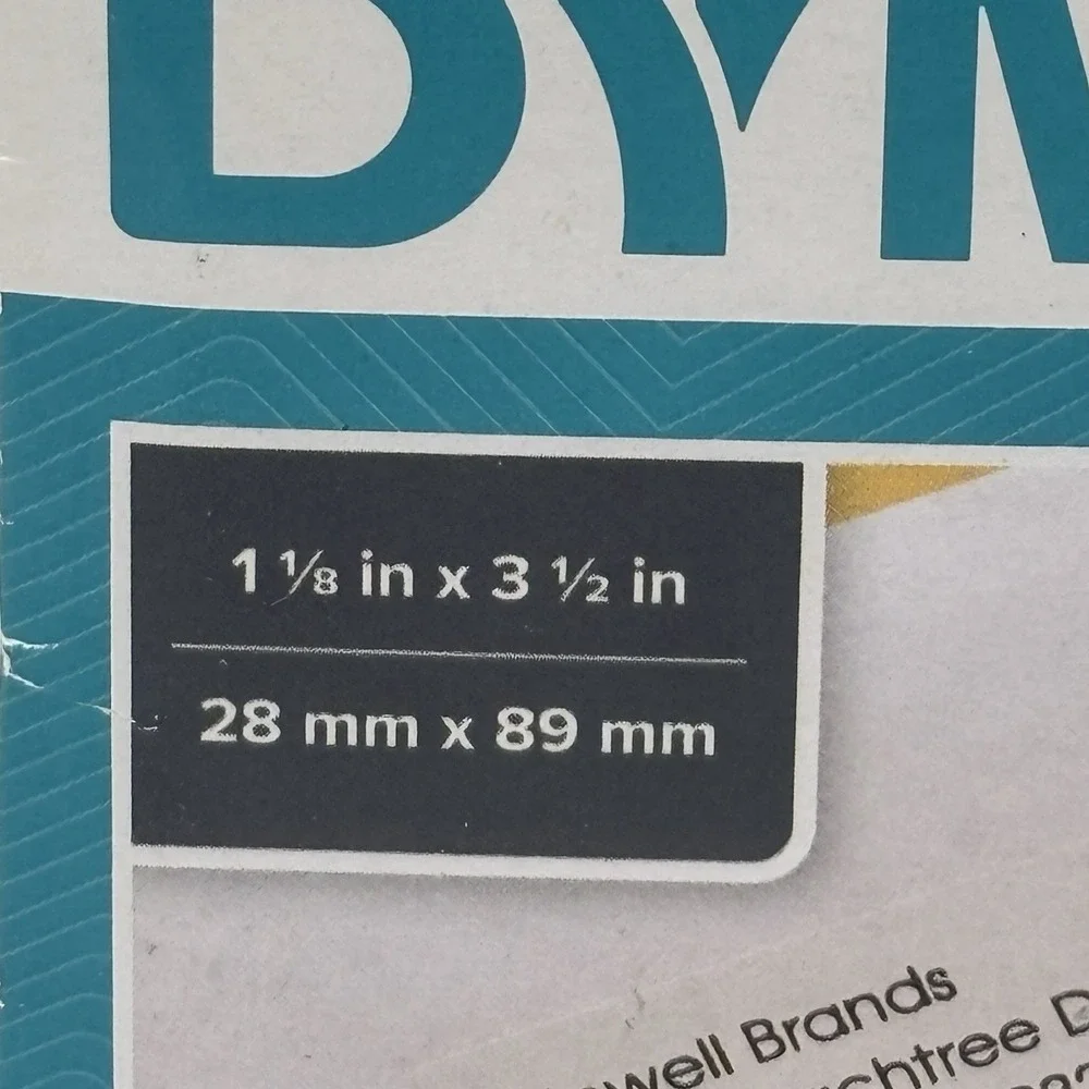 DYMO LabelWriter 30320 White Address Labels 1‎ 1/8 x 3 1/2, 260 labels Lot Of 2